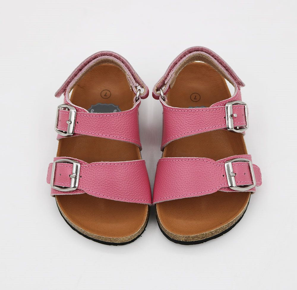 Brooklyn Flatbed Sandals Pink Baby Kids Sandals Sizes YourTay