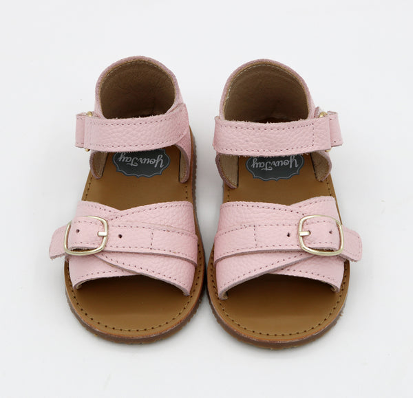 PRE-ORDER - HARPER Buckle Sandals - Pink